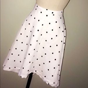 Polka Dot Circle Skirt